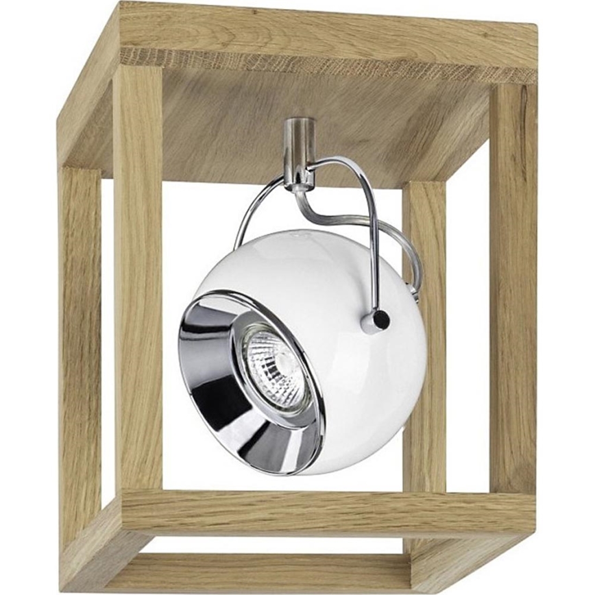 Plafoniera LED ROY 1xGU10/5W/230V quercia opaco