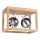Plafoniera LED ROY 2xGU10/5W/230V quercia opaco