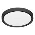 Plafoniera LED SALY LED/32W/230V 3000/4000/6000K diametro 40 cm IP40 nero