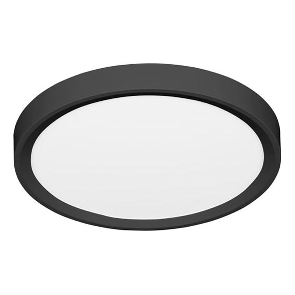 Plafoniera LED SALY LED/32W/230V 3000/4000/6000K diametro 40 cm IP40 nero
