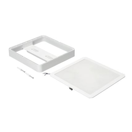 Plafoniera LED SIGARO SQUARE LED/18W/230V 4000K IP40