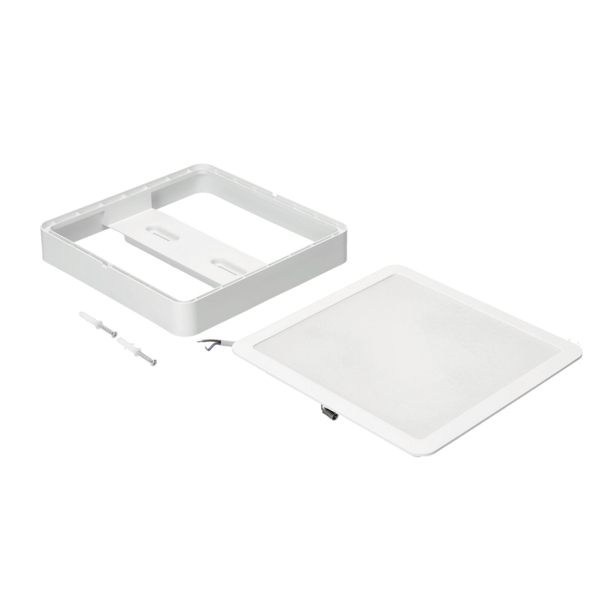 Plafoniera LED SIGARO SQUARE LED/18W/230V 4000K IP40