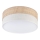 Plafoniera LED SIRJA BOHO LED/20W/230V 4000K Ø 35 cm beige/crema
