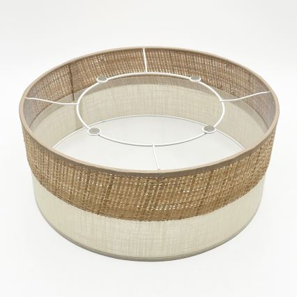 Plafoniera LED SIRJA BOHO LED/20W/230V 4000K Ø 35 cm beige/crema