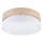 Plafoniera LED SIRJA BOHO LED/36W/230V 4000K Ø 45 cm beige/bianco