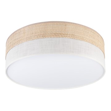 Plafoniera LED SIRJA BOHO LED/36W/230V 4000K Ø 45 cm beige/crema