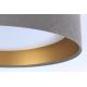 Plafoniera LED dimmerabile SMART GALAXY LED/24W/230V d. 45 cm 2700-6500K Wi-Fi Tuya grigio/oro + telecomando