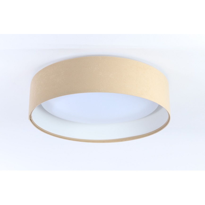 Plafoniera LED dimmerabile SMART GALAXY LED/36W/230V d. 55 cm 2700-6500K Wi-Fi Tuya beige/bianco + telecomando