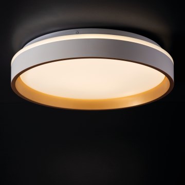 Plafoniera LED SOLN LED/17,5W/230V diametro 38 cm bianco/oro