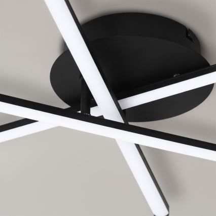 Plafoniera LED STICK LED/12W/230V nera