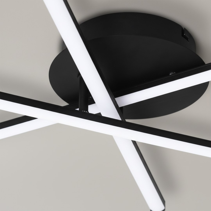 Plafoniera LED STICK LED/12W/230V nera