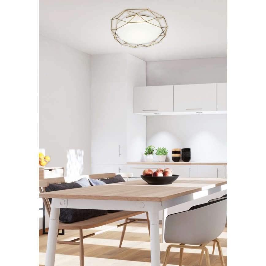 Plafoniera LED SVEN LED/24W/230V oro
