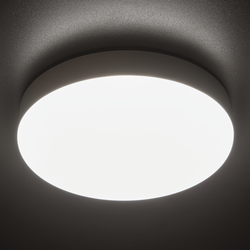 Plafoniera LED tecnica IPER LED/35W/230V IK10 IP65 arrotondato bianco
