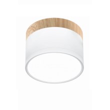 Plafoniera LED TUBA LED/9W/230V bianco/beige