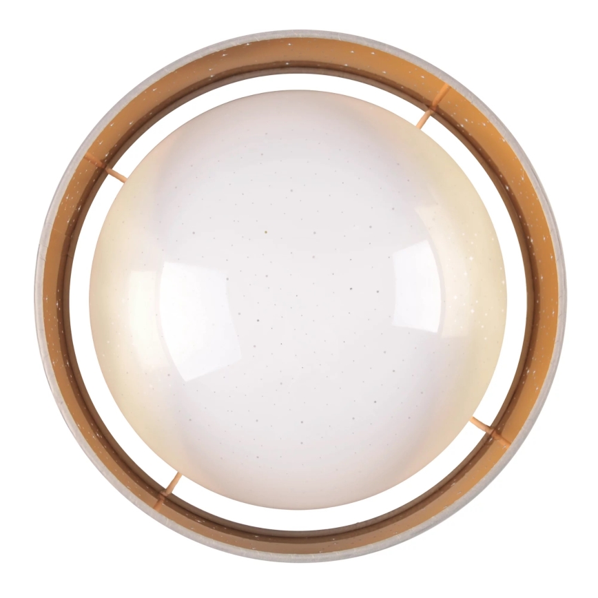 Plafoniera LED TULUZA LED/18W/230V diametro 32 cm marrone