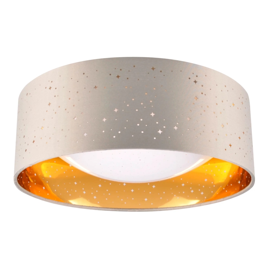 Plafoniera LED TULUZA LED/18W/230V diametro 32 cm marrone