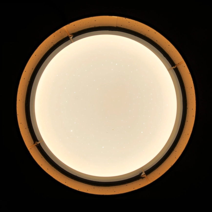 Plafoniera LED TULUZA LED/18W/230V diametro 32 cm marrone