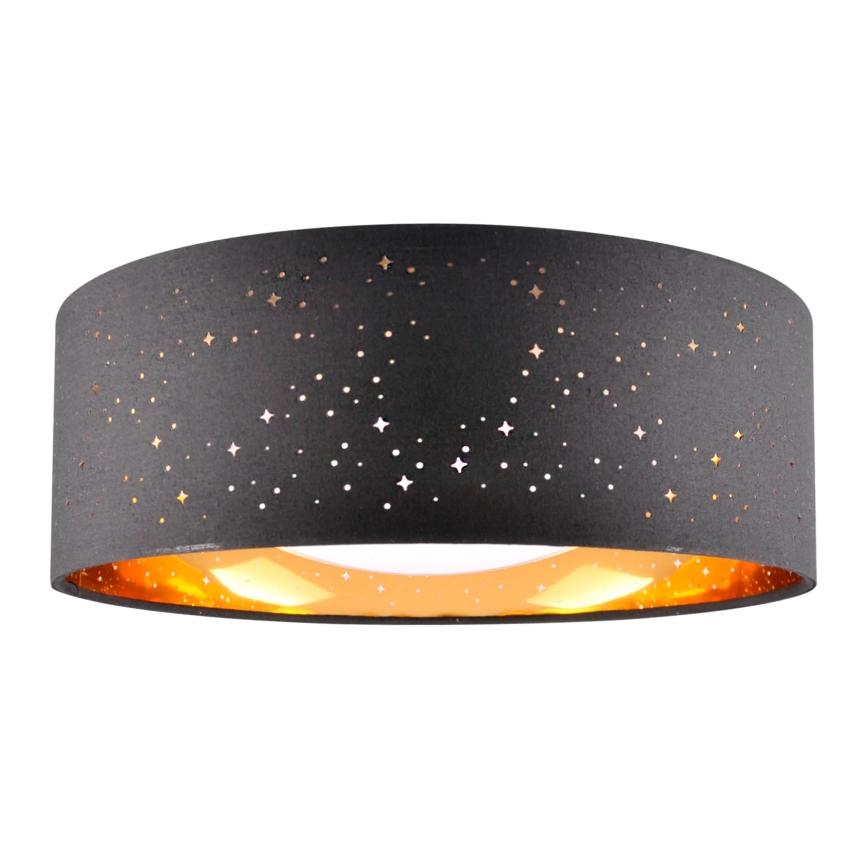 Plafoniera LED TULUZA LED/18W/230V diametro 32 cm nero