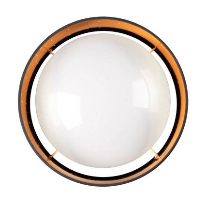 Plafoniera LED TULUZA LED/18W/230V diametro 32 cm nero