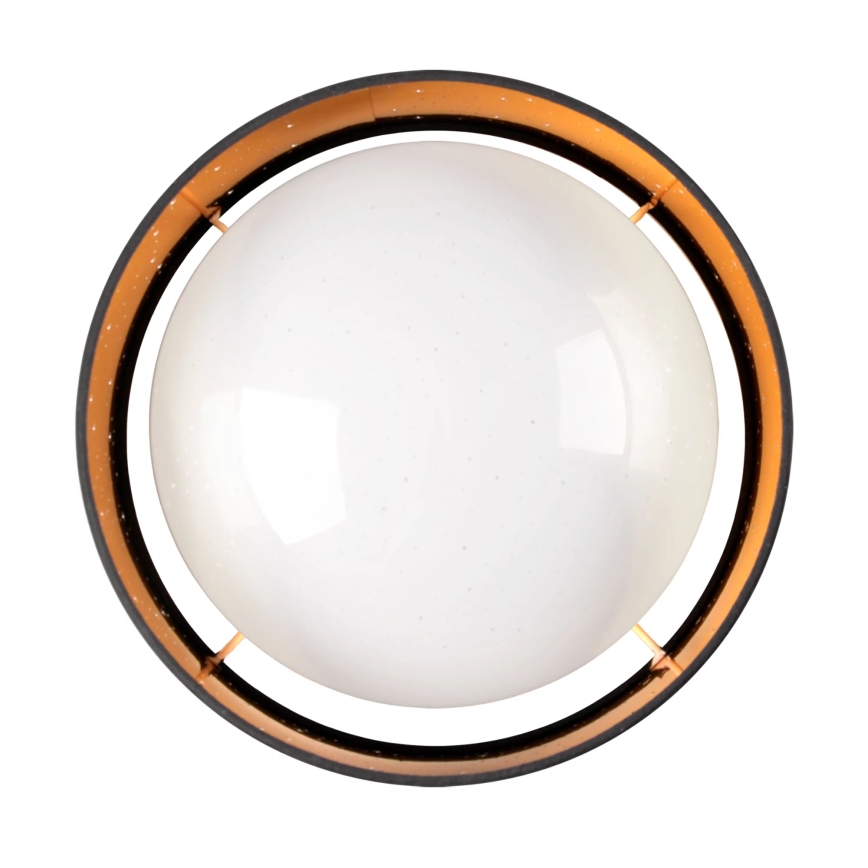 Plafoniera LED TULUZA LED/18W/230V diametro 32 cm nero
