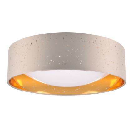 Plafoniera LED TULUZA LED/24W/230V diametro 40 cm marrone