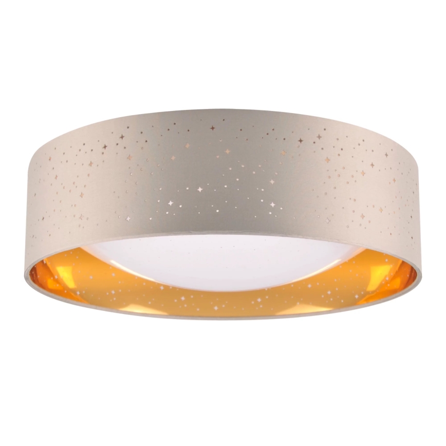 Plafoniera LED TULUZA LED/24W/230V diametro 40 cm marrone
