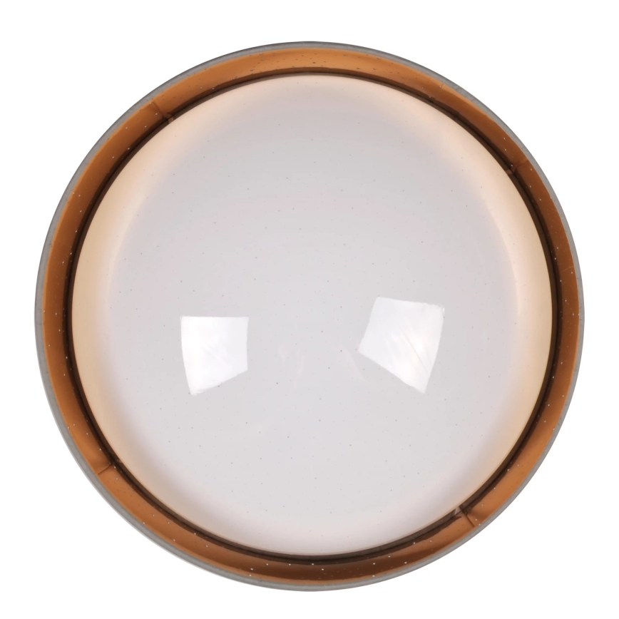 Plafoniera LED TULUZA LED/24W/230V diametro 40 cm marrone