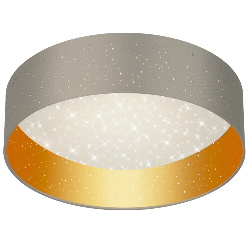 Plafoniera LED TULUZA LED/24W/230V diametro 40 cm marrone