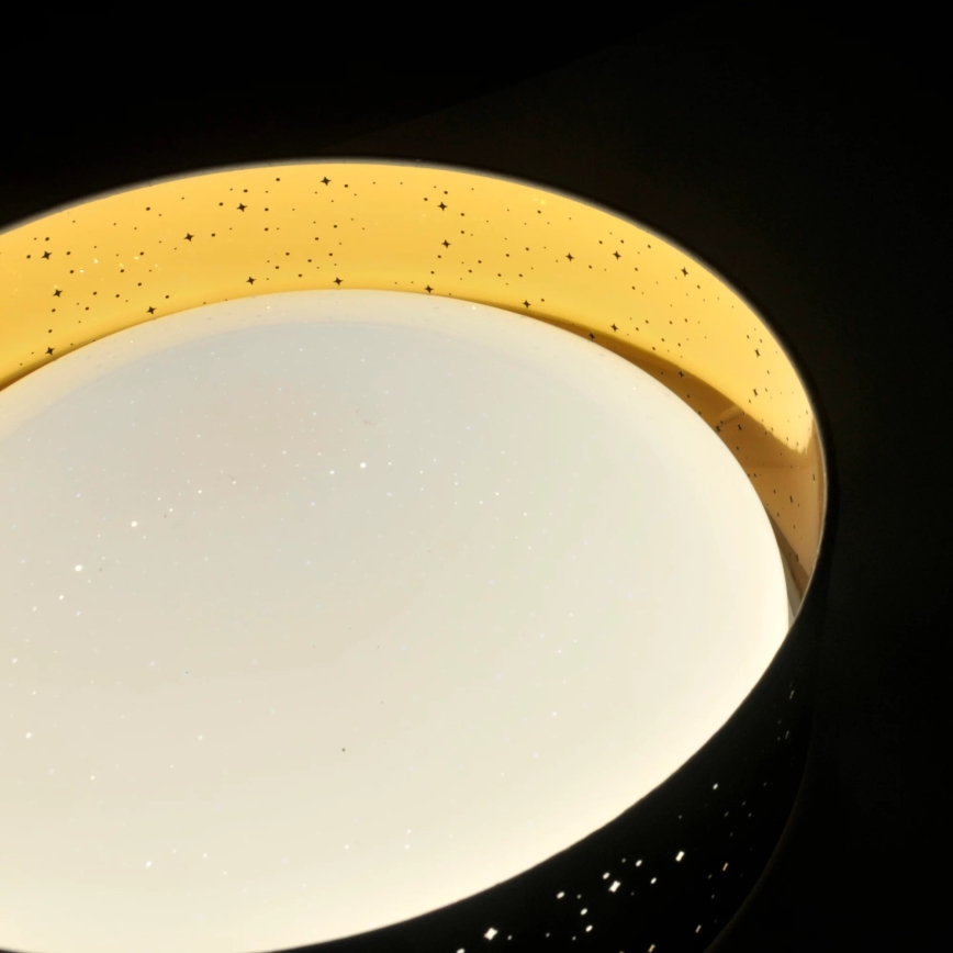 Plafoniera LED TULUZA LED/24W/230V diametro 40 cm marrone