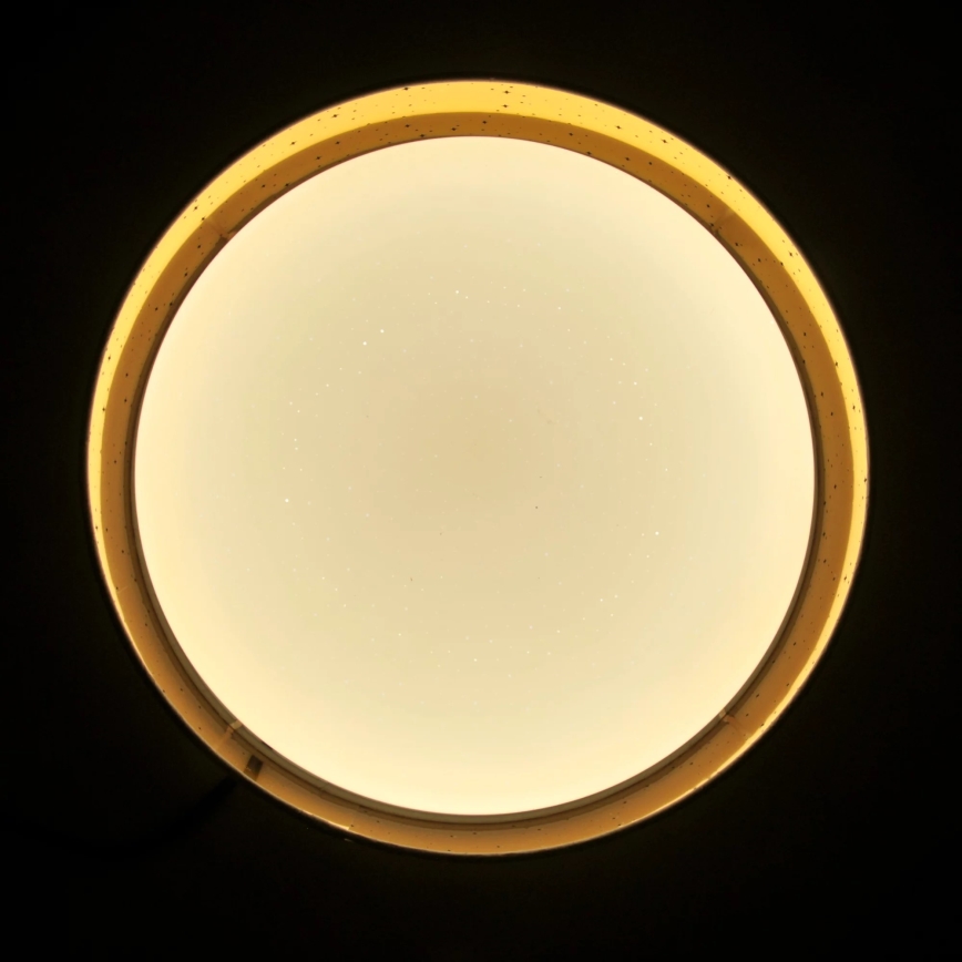 Plafoniera LED TULUZA LED/24W/230V diametro 40 cm marrone