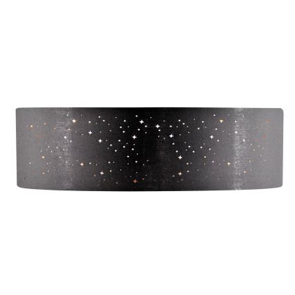 Plafoniera LED TULUZA LED/24W/230V diametro 40 cm nero
