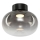 Plafoniera LED VASO LED/4W/230V diametro 18 cm nero/fumé