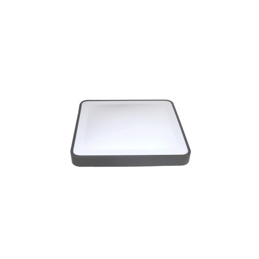 Plafoniera LED con sensore di movimento e crepuscolare WILTON LED/24W/230V 4000K 33x33 cm antracite