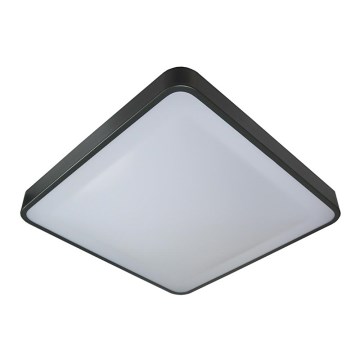 Plafoniera LED WILTON LED/24W/230V 37,5x37,5 cm antracite
