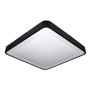 Plafoniera LED WILTON LED/24W/230V 37,5x37,5 cm nero