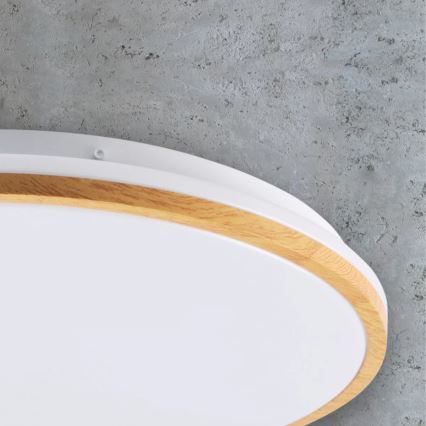 Plafoniera LED WOODY LED/24W/230V d. 38 cm