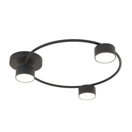 Plafoniera LUCIO 3xGX53/12W/230V nero