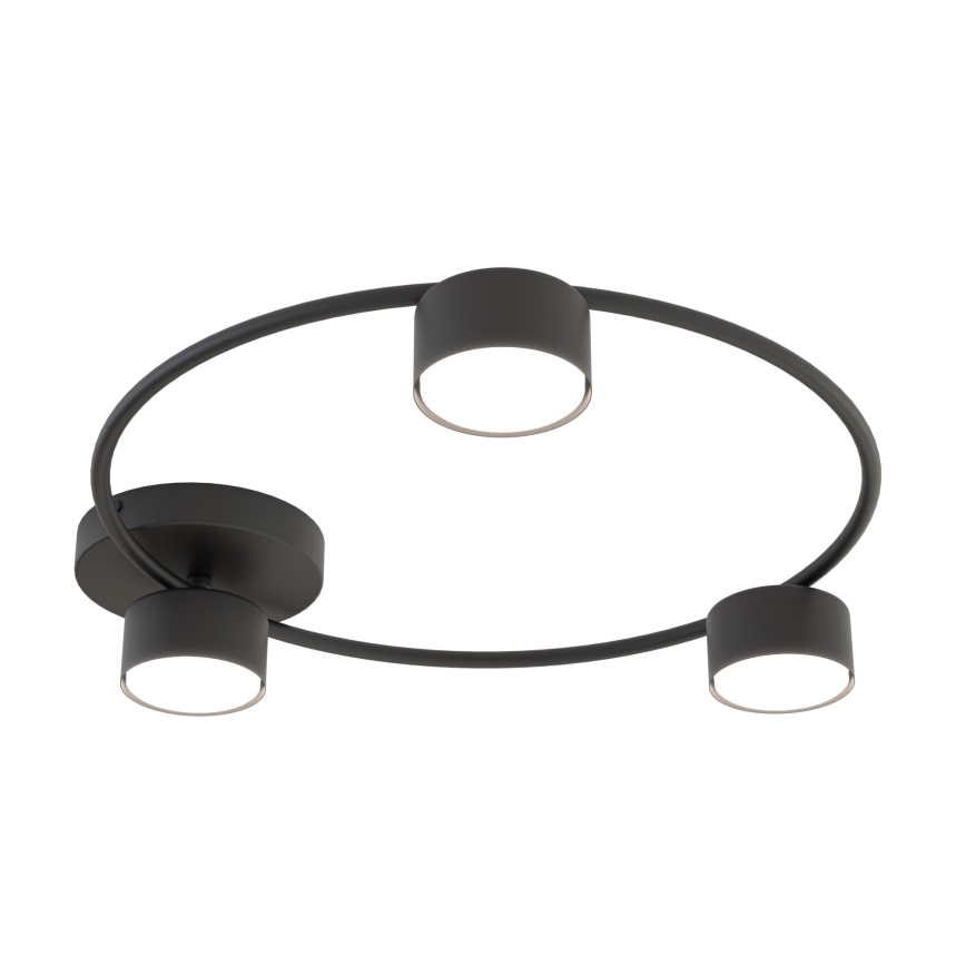 Plafoniera LUCIO 3xGX53/12W/230V nero
