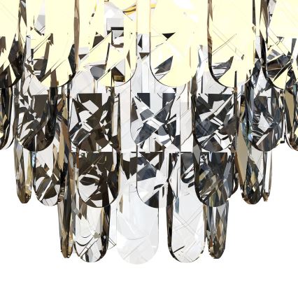 Plafoniera LUXURIA 9xE14/40W/230V diametro 48 cm oro