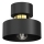 Plafoniera MARTI 1xE27/15W/230V nero/oro