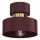 Plafoniera MARTI 1xE27/15W/230V Ø 20,5 cm bordeaux/oro
