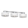 Plafoniera MARTI 3xE27/15W/230V bianco/cromo lucido