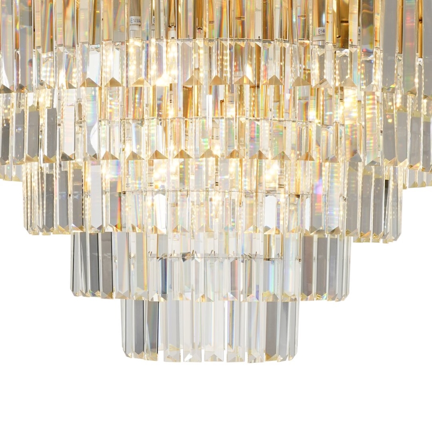 Plafoniera MILANO 12xE14/40W/230V oro