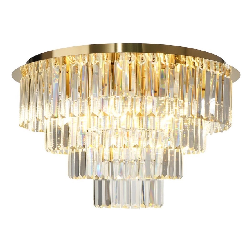 Plafoniera MILANO 9xE14/40W/230V oro
