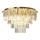 Plafoniera MILANO 9xE14/40W/230V oro