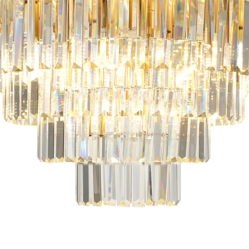 Plafoniera MILANO 9xE14/40W/230V oro