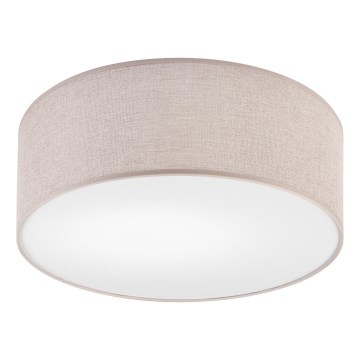 Plafoniera MONTE 1xE27/60W/230V Ø 35 cm beige