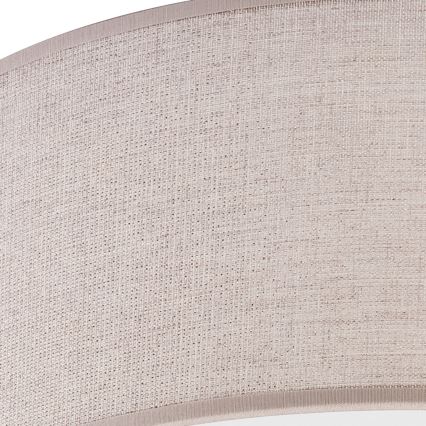 Plafoniera MONTE 1xE27/60W/230V Ø 35 cm beige