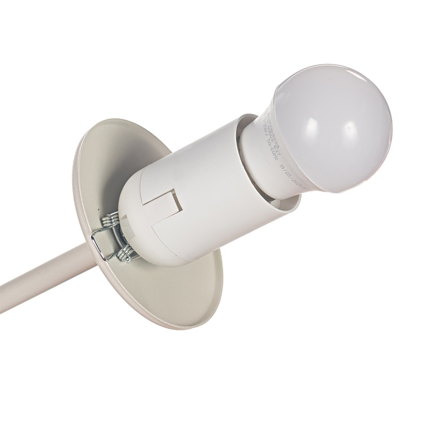 Plafoniera MOON 6xE27/15W/230V crema