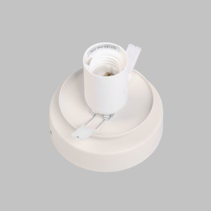 Plafoniera MOONLIGHT 1xE27/15W/230V Ø 16 cm crema